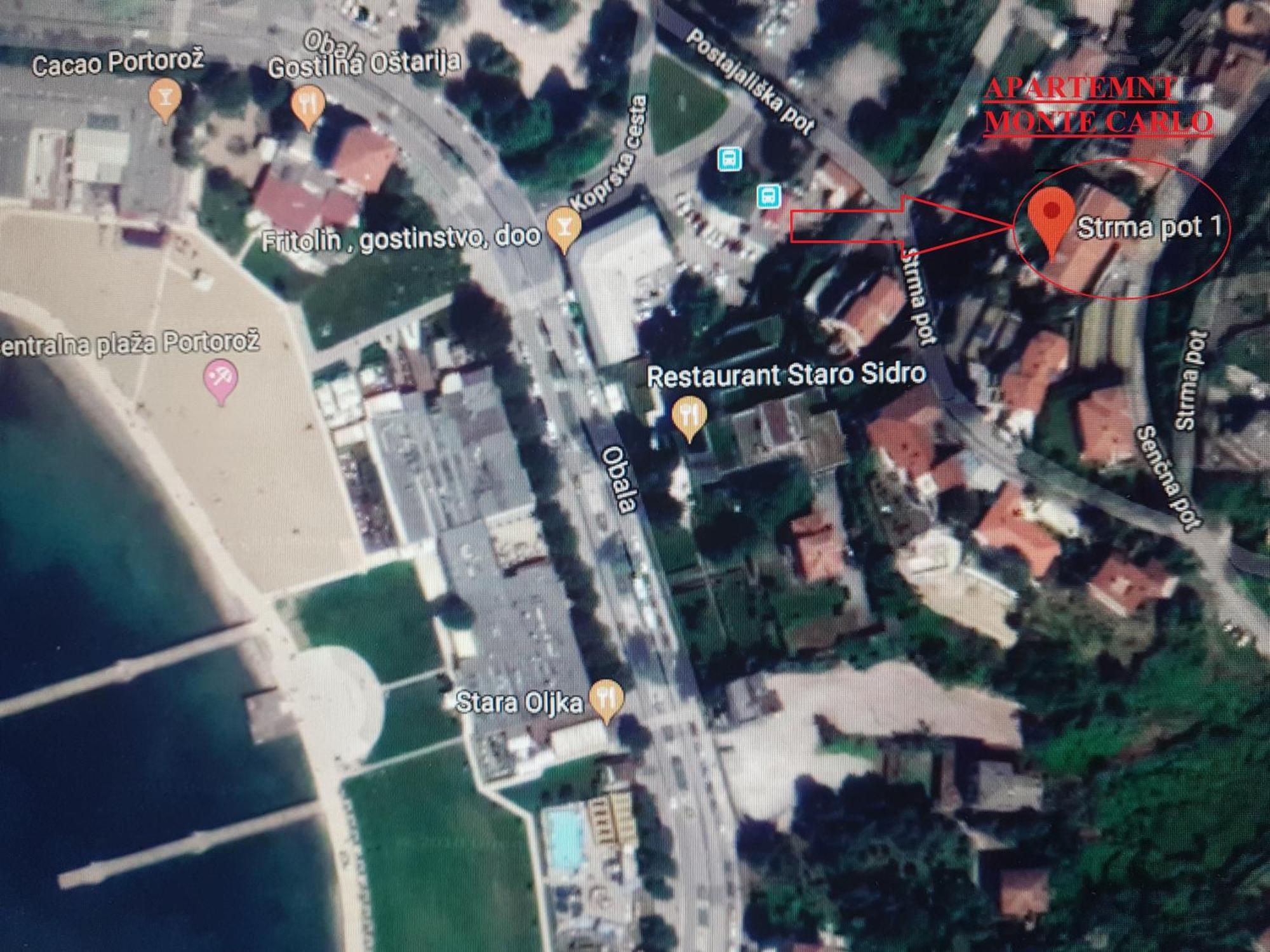 Apartment Monte Carlo Portorož Eksteriør billede